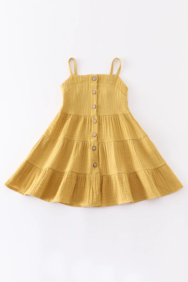 Ambrosia Mustard Dress