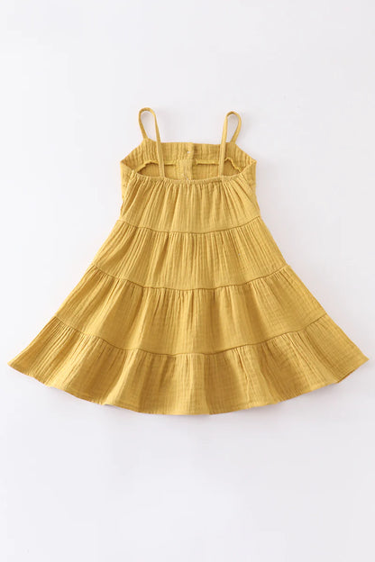 Ambrosia Mustard Dress