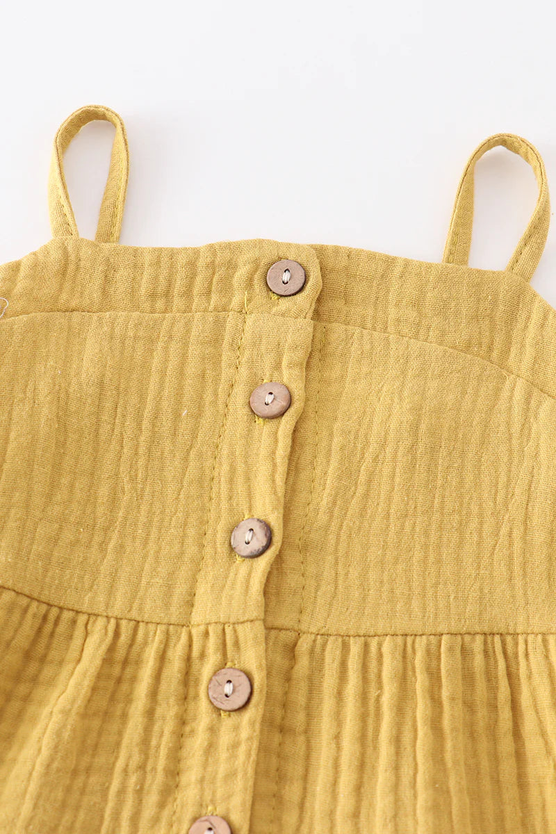 Ambrosia Mustard Dress