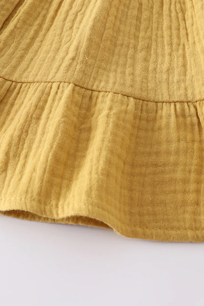 Ambrosia Mustard Dress